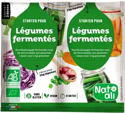 De Online Drogist Nat-ali fermenten voor groenten aanbieding