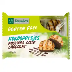 De Online Drogist Damhert gluten free kokosrotsjes chocolade aanbieding