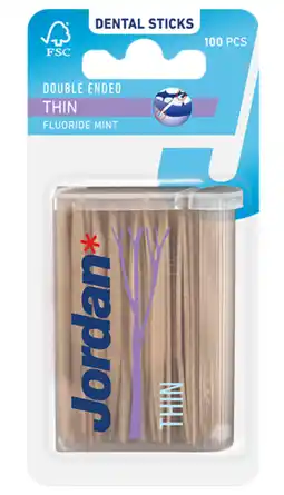 De Online Drogist Jordan tandenstokers dun aanbieding