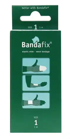 De Online Drogist Bandafix elastisch netverband katoen hand/onderarm/pols aanbieding