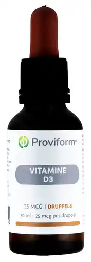 De Online Drogist Proviform vitamine d3 25mcg druppels 30ml aanbieding