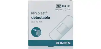 De Online Drogist Kliniplast detectpleister blauw aanbieding