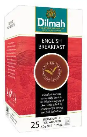 De Online Drogist Dilmah english breakfast thee zakjes aanbieding