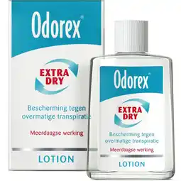 De Online Drogist Odorex extra dry lotion 50ml aanbieding