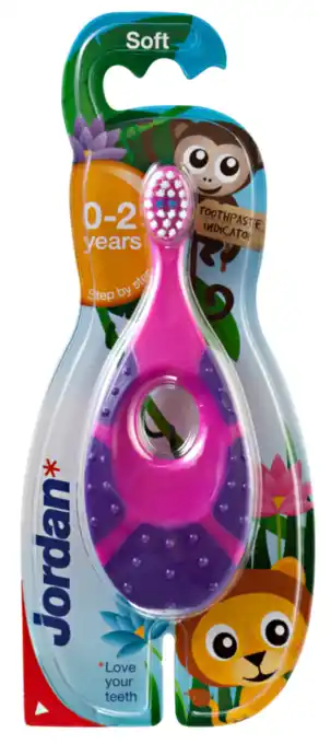 De Online Drogist Jordan step by step baby 0-2 jaar tandenborstel aanbieding