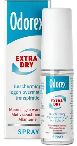 De Online Drogist Odorex extra dry spray 30ml aanbieding