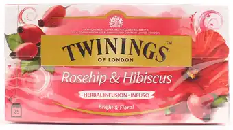 De Online Drogist Twinings rozenbottel- & hibiscusthee aanbieding