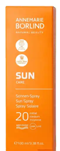 De Online Drogist Borlind zonnespray spf 20 aanbieding