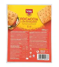 De Online Drogist Schar focaccia rozemarijn glutenvrij aanbieding