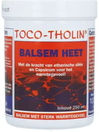 De Online Drogist Toco tholin balsem heet 250ml aanbieding