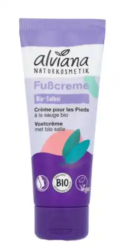 De Online Drogist Alviana voetcreme salie aanbieding