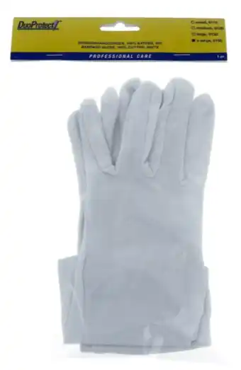 De Online Drogist Duoprotect handschoen katoen xl aanbieding