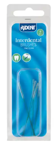 De Online Drogist Rident interdentale borsteltjes ultra fijn 2,5mm aanbieding