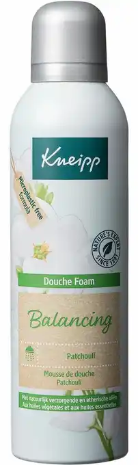 De Online Drogist Kneipp douche foam balancing-patchouli aanbieding