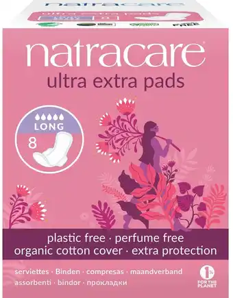 De Online Drogist Natracare ultra extra pads long maandverband aanbieding