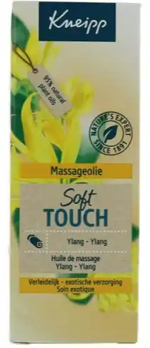 De Online Drogist Kneipp massageolie soft touch - ylang-ylang aanbieding