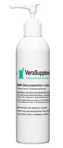 De Online Drogist Verasupplements creme msm-glucosamine aanbieding