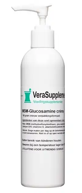 De Online Drogist Verasupplements creme msm-glucosamine aanbieding