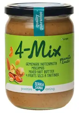 De Online Drogist Terrasana 4-mix gemengde notenpasta aanbieding