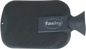 De Online Drogist Fashy warmwaterzak dubbelgeribbeld antraciet aanbieding
