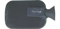 De Online Drogist Fashy warmwaterzak enkelgeribbeld antraciet aanbieding