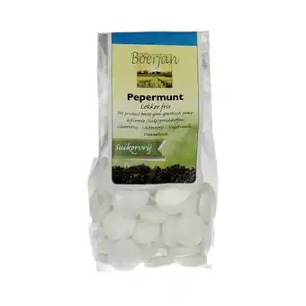 De Online Drogist Boerjan pepermunt aanbieding