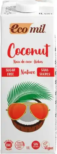 De Online Drogist Ecomil nature suikervrij bio kokosmelk aanbieding