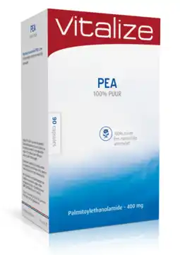 De Online Drogist Vitalize pea 100% puur capsules 90st aanbieding