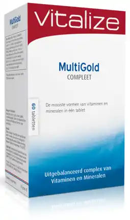 De Online Drogist Vitalize multigold compleet tabletten aanbieding