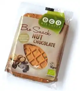 De Online Drogist Eco biscuit nut chocolate bio snack 45gr aanbieding