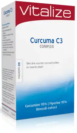 De Online Drogist Vitalize curcuma c3 complex tabletten 60st aanbieding