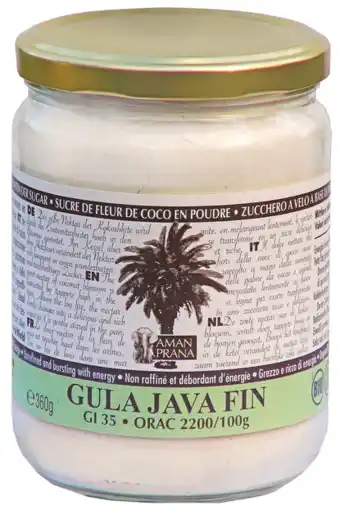 De Online Drogist Aman prana gula java fin bio aanbieding