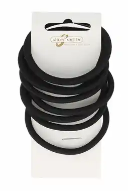 De Online Drogist Damselle haarelastiek zwart aanbieding