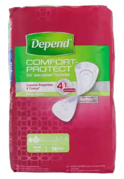 De Online Drogist Depend pads mini aanbieding