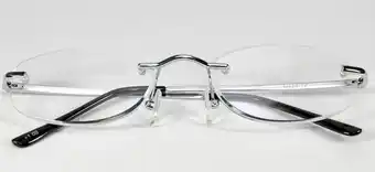 De Online Drogist Melleson leesbril +1.50 universeel randloos aanbieding