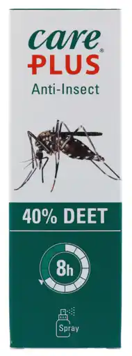 De Online Drogist Care plus deet 40% anti-insect spray aanbieding