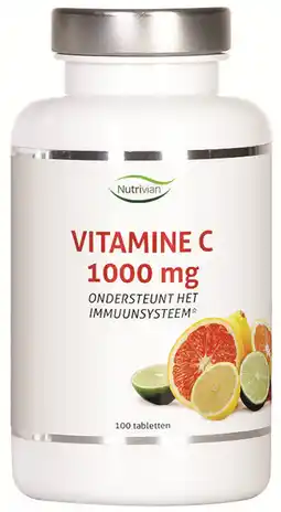 De Online Drogist Nutrivian vitamine c 1000mg tabletten aanbieding