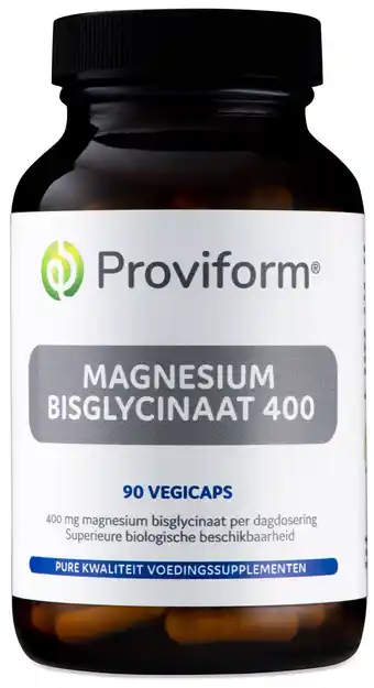 De Online Drogist Proviform magnesium bisglycinaat 400 capsules aanbieding