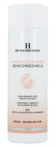 De Online Drogist Dr. van der hoog reinigingsmelk hypoallergeen aanbieding