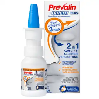 De Online Drogist Prevalin direct plus neusspray aanbieding