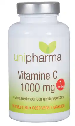 De Online Drogist Unipharma vitamine c 1000mg tabletten aanbieding