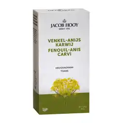 De Online Drogist Jacob hooy thee venkel anijs karwij zakjes aanbieding