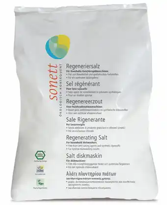 De Online Drogist Sonett regenereerzout vaatwasmachine aanbieding
