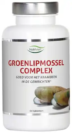 De Online Drogist Nutrivian groenlipmossel complex tabletten aanbieding