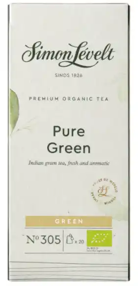 De Online Drogist Simon levelt pure green theezakjes aanbieding