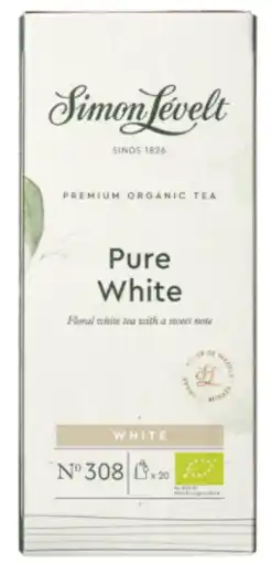 De Online Drogist Simon levelt pure white theezakjes aanbieding