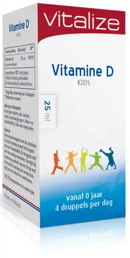 De Online Drogist Vitalize vitamine d kids 25ml aanbieding