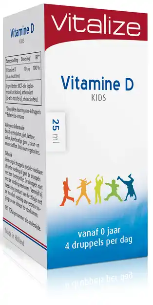 De Online Drogist Vitalize vitamine d kids 25ml aanbieding