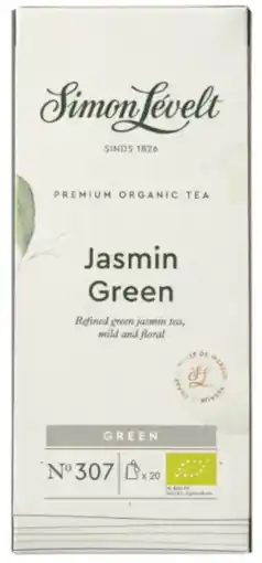 De Online Drogist Simon levelt jasmine green theezakjes aanbieding