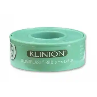 De Online Drogist Kliniplast silk 5 m x 1.25cm aanbieding